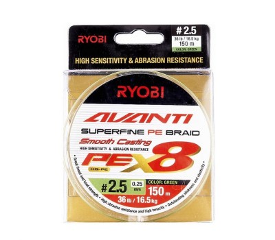 Шнур Ryobi Avanti X8 GR 150m PE2.5