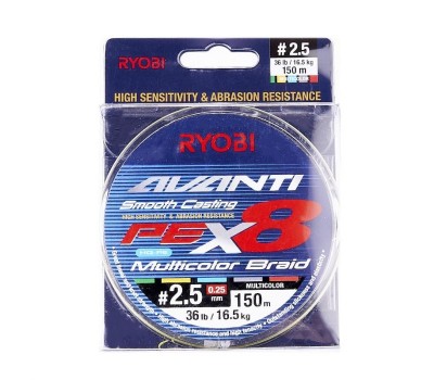 Шнур Ryobi Avanti X8 MC 150m PE2.5