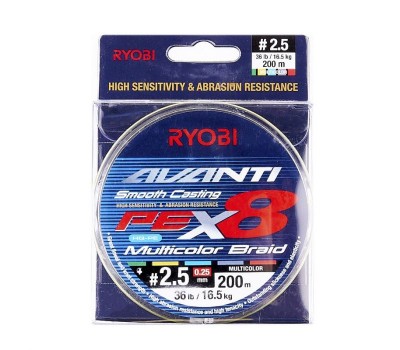 Шнур Ryobi Avanti X8 MC 200m PE2.5