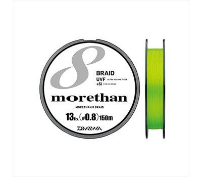 Шнур Daiwa UVF Morethan X8+Si 150m PE1.2 20lb