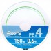 Шнур Gosen Roots X4 150m light green