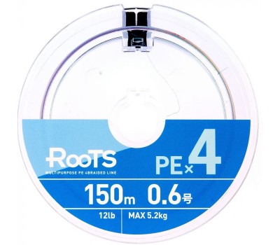 Шнур Gosen Roots X4 150m multicolor