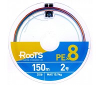 Шнур Gosen Roots X8 150m multicolor