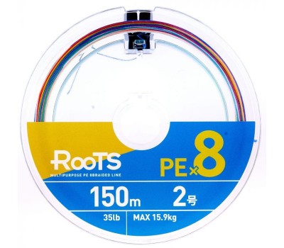 Шнур Gosen Roots X8 150m multicolor