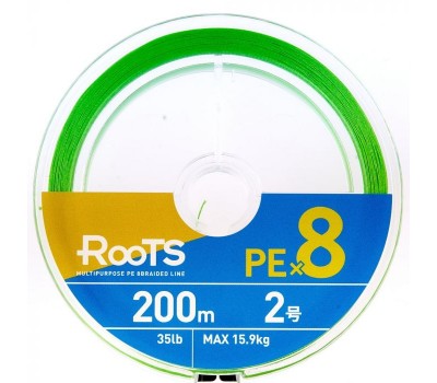 Шнур Gosen Roots X8 200m light green