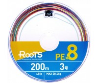 Шнур Gosen Roots X8 200m multicolor