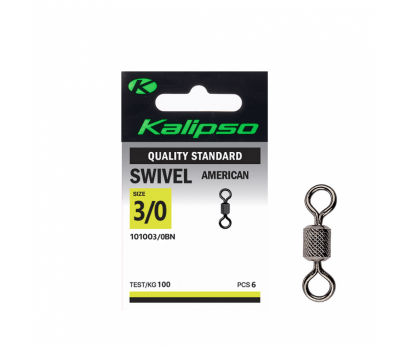 Вертлюг Kalipso Swivel American 1010 3/0-14 BN