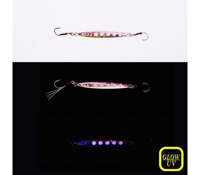 Пилькер Jackall Chibi Type-I 14.0g glow dot pink sardine