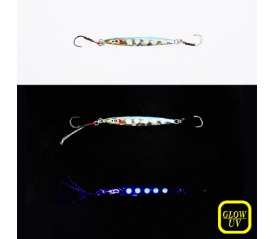 Пилькер Jackall Chibi Type-I 14.0g glow dot sardine