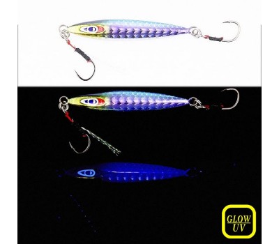 Пилькер Jackall Chibi Type-II 10.0g glow dot pink sardines