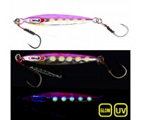 Пількер Jackall Chibi Type-II 7.0g glow dot pink sardines