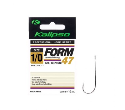 Гачок Kalipso Form-47 10471/0NI №1/0(10)