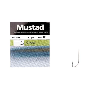 Крючок Mustad Crystal 270H №12(10)