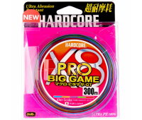 Шнур Duel Hardcore X8 Pro Big Game 300m Multicolor