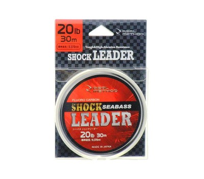 Флюорокарбон Real Method Sea Bass Shock Leader 30m 16lb