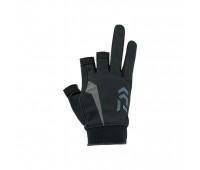 Рукавички Daiwa Glove 3-Cut DG-60008 black L