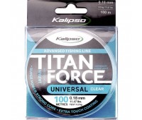 Волосінь Kalipso Titan Force Universal CL 100m 0.18mm