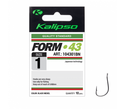 Гачок Kalipso Form-43 104301BN №1(10)