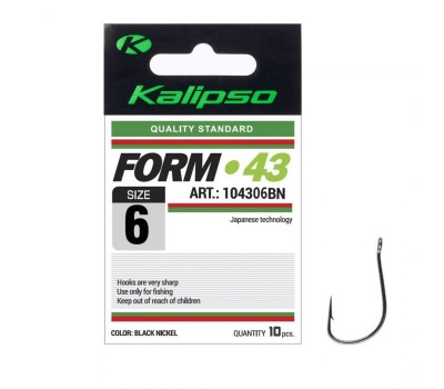 Гачок Kalipso Form-43 104306BN №6(10)