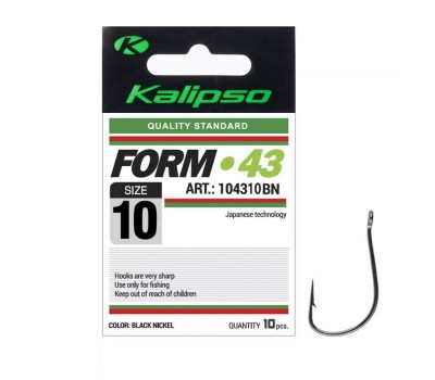 Гачок Kalipso Form-43 104310BN №10(10)