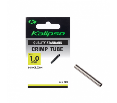 Трубка Kalipso Crimp tube 6010(1.0)BN №1.0mm(30)