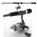 Удилище спиннинговое Daiwa DV1 Black VER Tele в комплекте с катушкой и чехлом