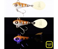 Тейл-спиннер Tict Spinbowy 4.0g 06 UV baby rockfish