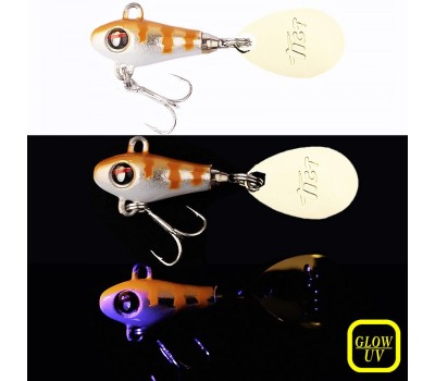 Тейл-спиннер Tict Spinbowy 4.0g 06 UV baby rockfish