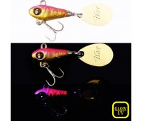 Тейл-спиннер Tict Spinbowy 4.0g 08 UV pink tiger