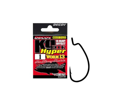 Гачок Decoy KG Hyper Worm 13 №4/0(4)