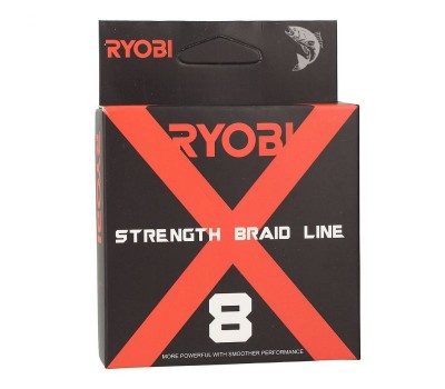 Шнур Ryobi Strength Braid 8X Grey 150m